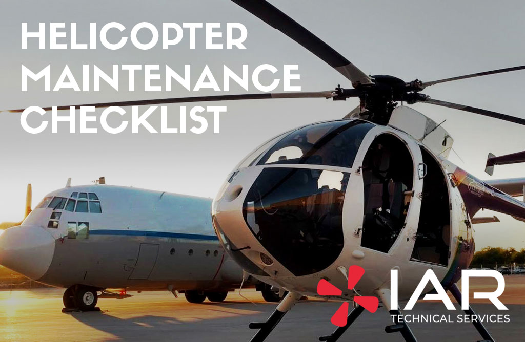 Helicopter Maintenance Checklist
